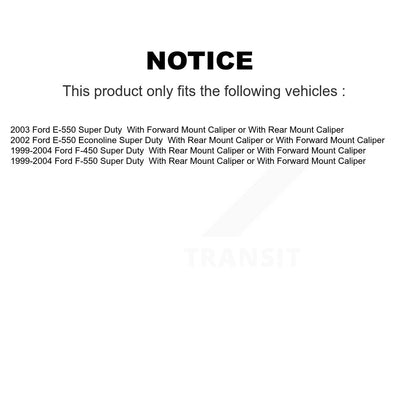 Disc Brake Caliper SLC-18B8047 For Ford E-550 Super Duty F-450 F-550 Econoline
