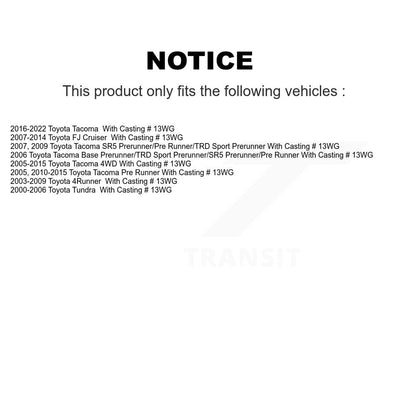 Disc Brake Caliper Front SLC-192984 For Toyota Tacoma Tundra 4Runner FJ Cruiser