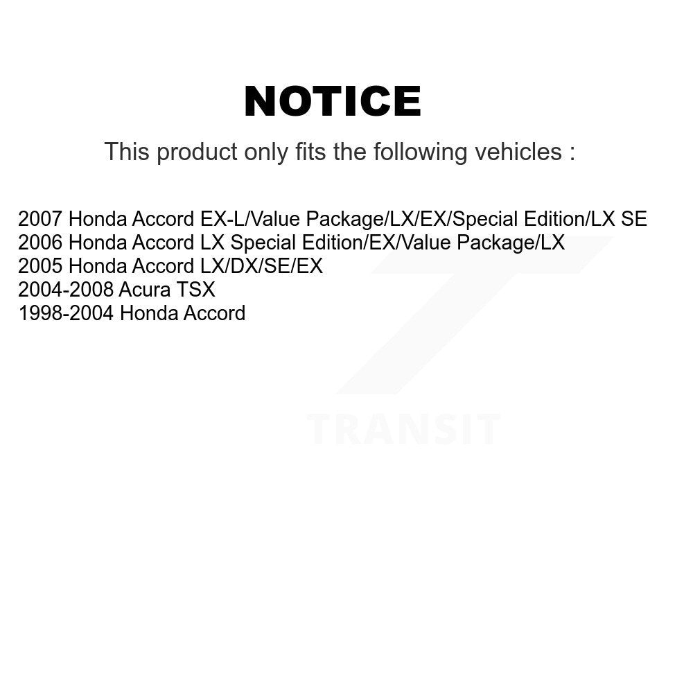 Disc Brake Caliper Rear Right SLC-19B2068 For Honda Accord Acura TSX