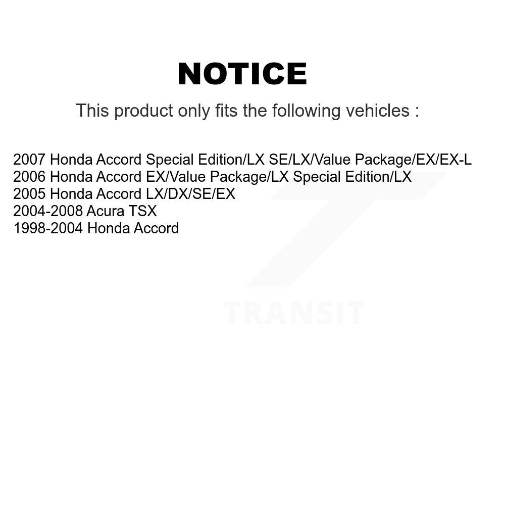 Disc Brake Caliper Rear Left SLC-19B2069 For Honda Accord Acura TSX