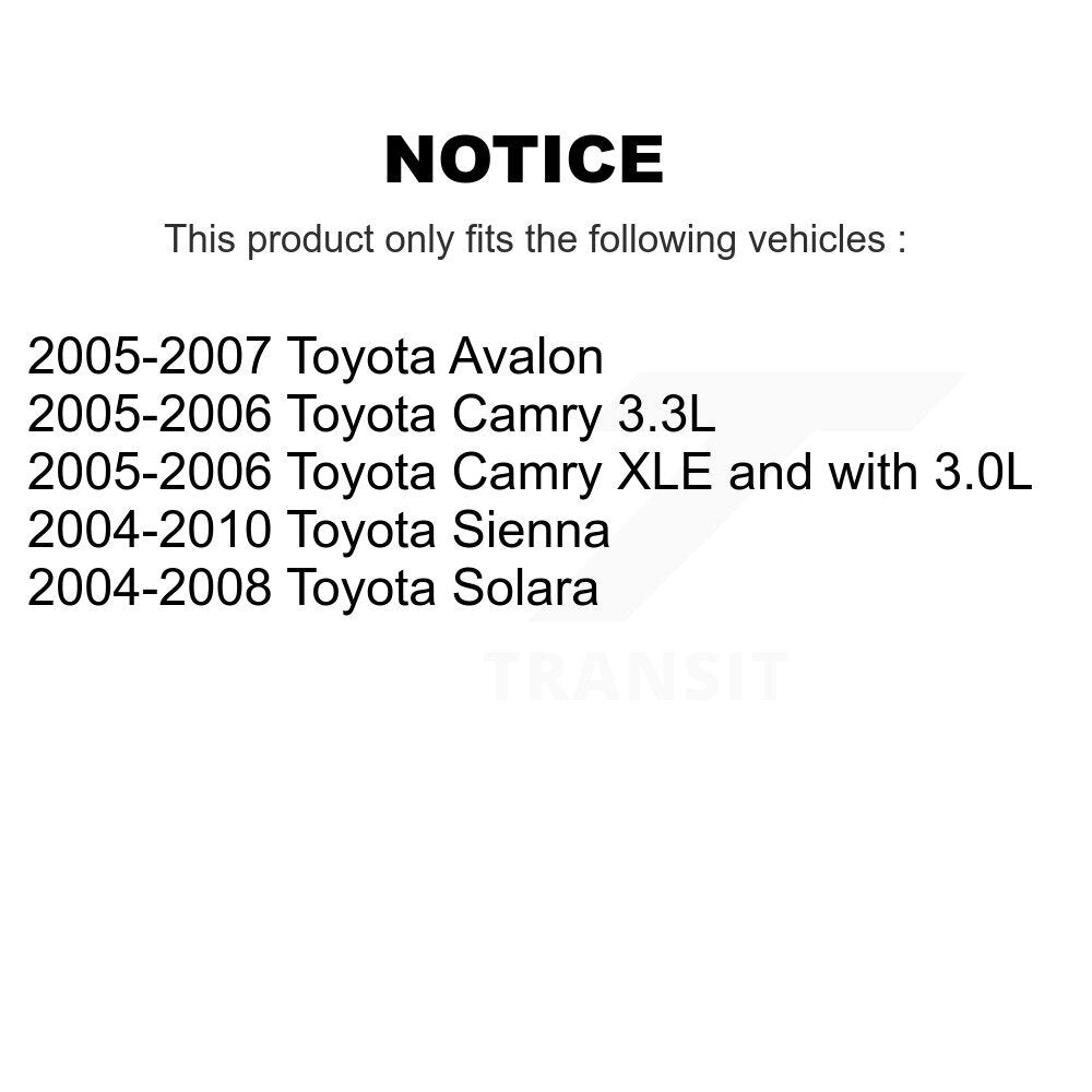 Disc Brake Caliper Front Right SLC-19B2715 For Toyota Sienna Camry Solara Avalon
