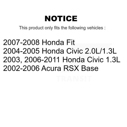Disc Brake Caliper Front SLC-19B2797 For Honda Civic Fit Acura RSX