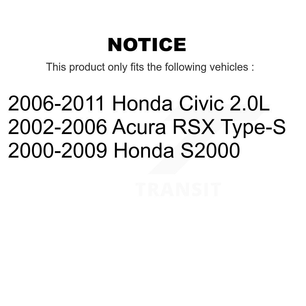 Disc Brake Caliper Front SLC-19B2809 For Honda Civic Acura RSX S2000