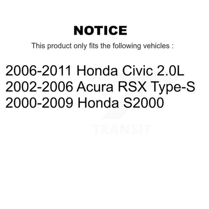 Disc Brake Caliper Front SLC-19B2809 For Honda Civic Acura RSX S2000