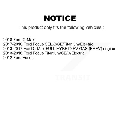 Disc Brake Caliper Front Left SLC-19B2942D For Ford Focus C-Max