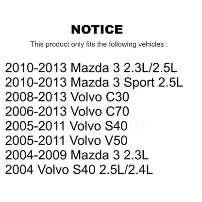 Brake Caliper Rear Right SLC-19B2955A For Mazda 3 Volvo S40 C30 V50 C70 Sport