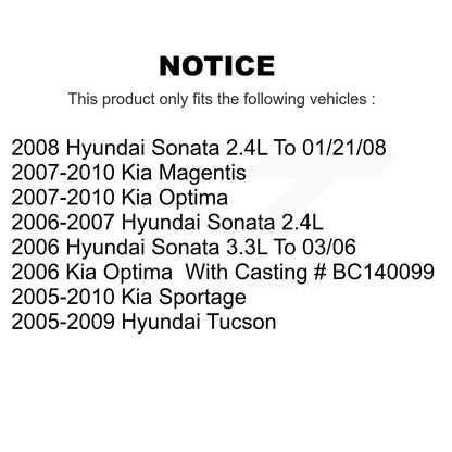 Brake Caliper Rear SLC-19B3100 For Hyundai Tucson Kia Sportage Sonata Optima