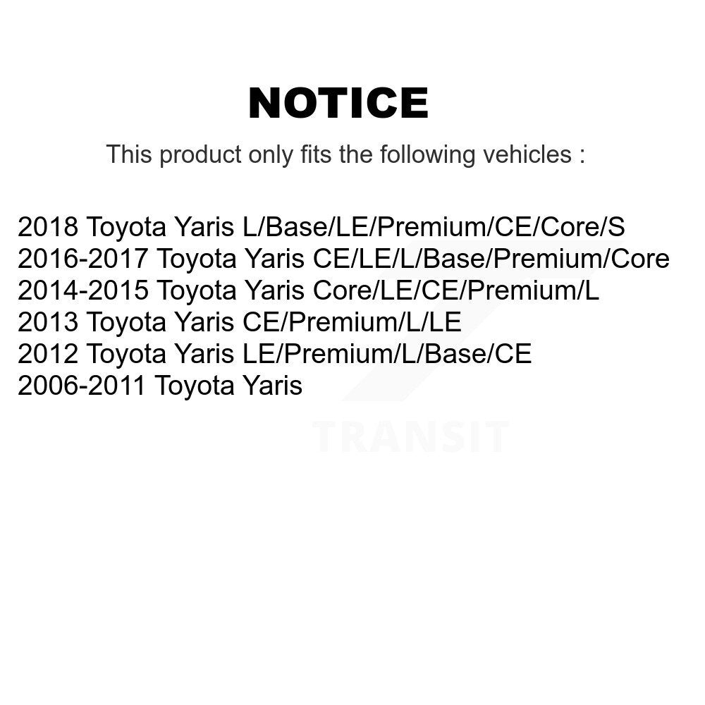 Disc Brake Caliper Front Left SLC-19B3198 For Toyota Yaris