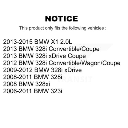 Disc Brake Caliper Front Left SLC-19B3361 For BMW 328i xDrive 323i X1 328xi