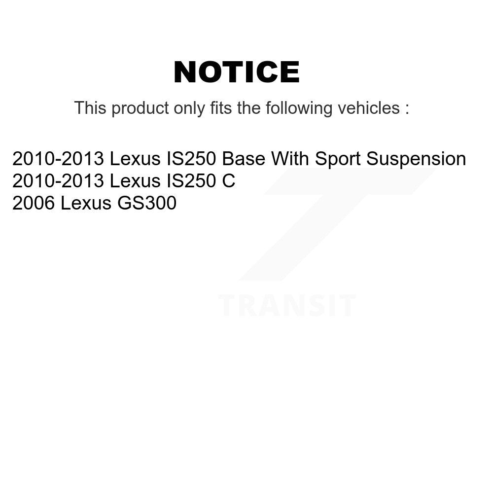 Disc Brake Caliper Rear Left SLC-19B3406 For Lexus IS250 GS300