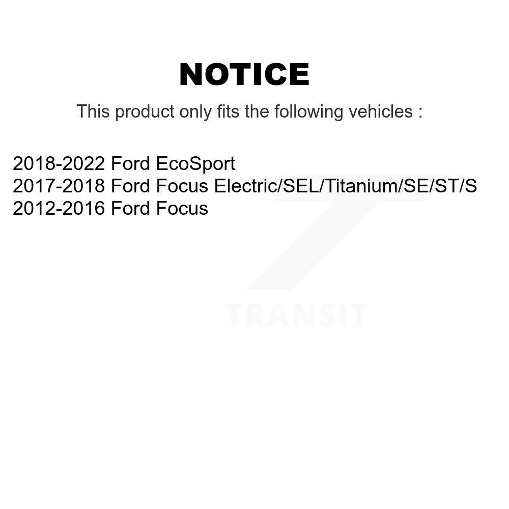 Disc Brake Caliper Rear Left SLC-19B6284B For Ford Focus EcoSport