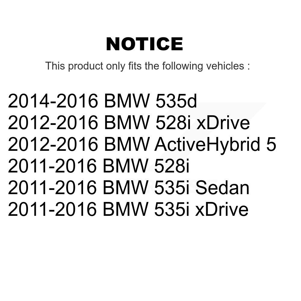 Brake Caliper Rear Right SLC-19B6679 For BMW 535i xDrive 528i ActiveHybrid 5