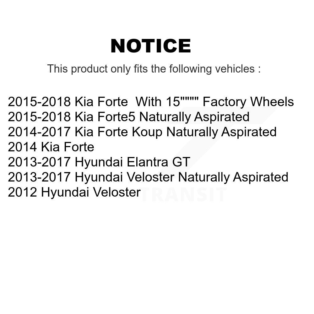 Brake Caliper Front SLC-19B6791 For Kia Hyundai Forte Elantra GT Veloster Forte5