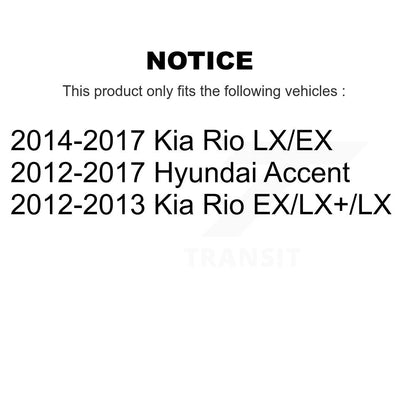 Disc Brake Caliper Front Left SLC-19B6794 For Hyundai Accent Kia Rio