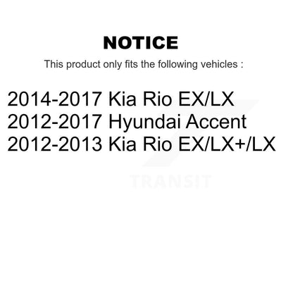 Disc Brake Caliper Front Right SLC-19B6795 For Hyundai Accent Kia Rio
