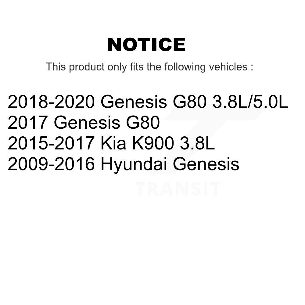 Disc Brake Caliper Rear Right SLC-19B6957 For Hyundai Genesis G80 Kia K900