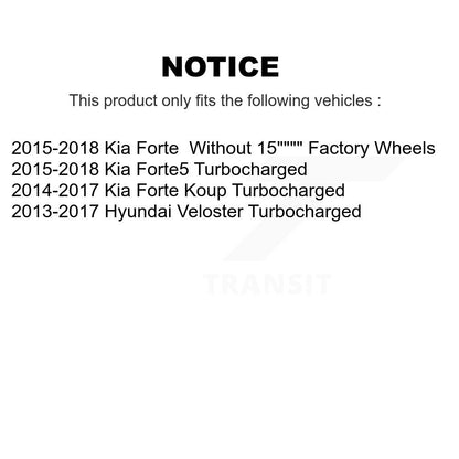Brake Caliper Front Right SLC-19B7109 For Kia Forte Hyundai Veloster Forte5 Koup
