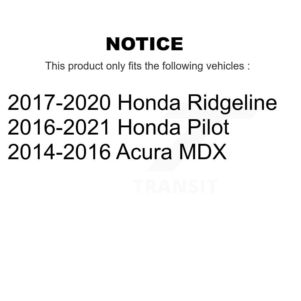Disc Brake Caliper Rear Right SLC-19B7142 For Honda Pilot Ridgeline Acura MDX