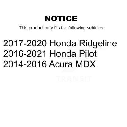 Disc Brake Caliper Rear Right SLC-19B7142 For Honda Pilot Ridgeline Acura MDX