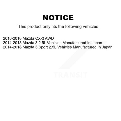 Disc Brake Caliper Front Right SLC-19B7159A For Mazda 3 CX-3 Sport
