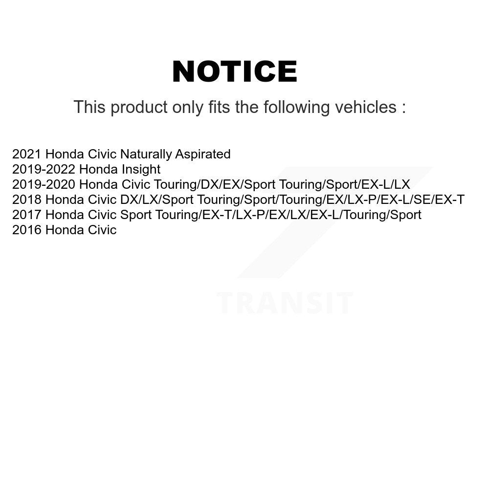 Disc Brake Caliper Rear Left SLC-19B7361 For Honda Civic Insight