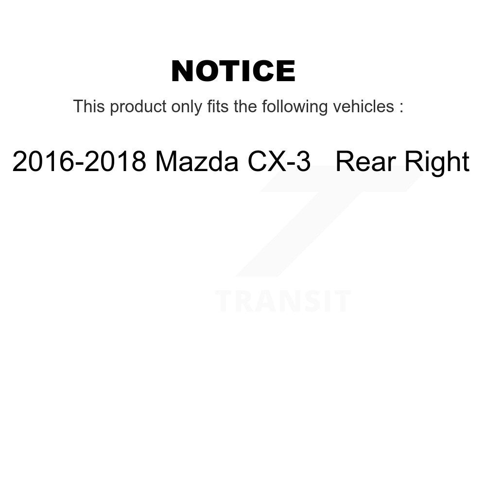 Disc Brake Caliper Rear Right SLC-SC3642 For 2016-2018 Mazda CX-3