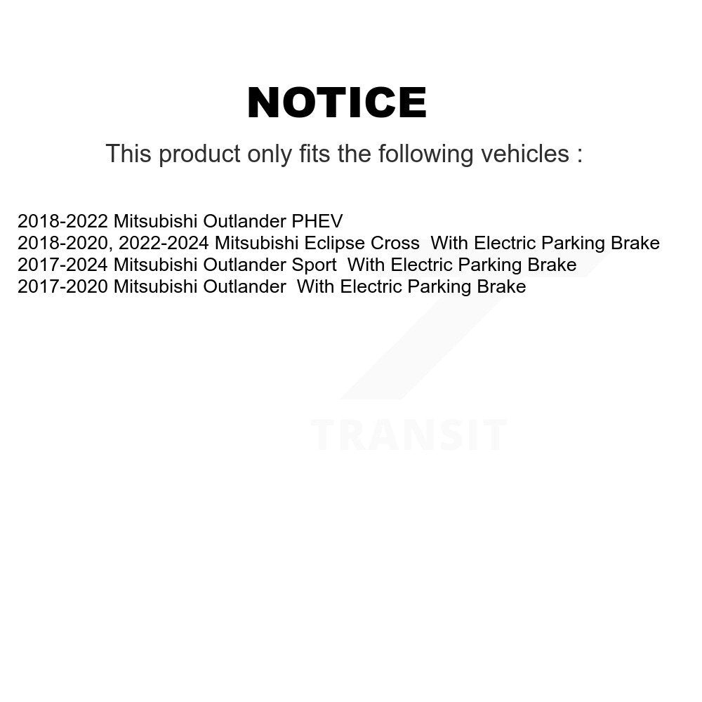 Brake Caliper Rear Left SLC-SCB2271 For Mitsubishi Eclipse Cross Outlander PHEV