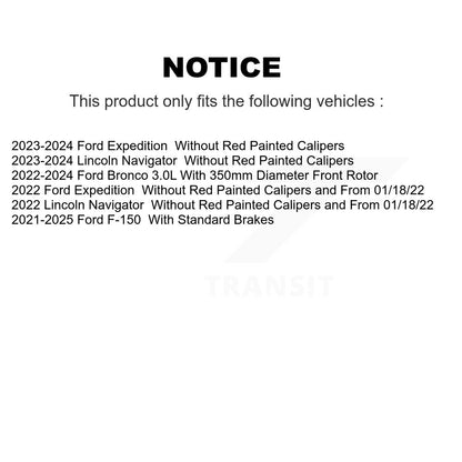 Brake Caliper Front Left SLC-SCB3399 For Ford F-150 Bronco Expedition Lincoln