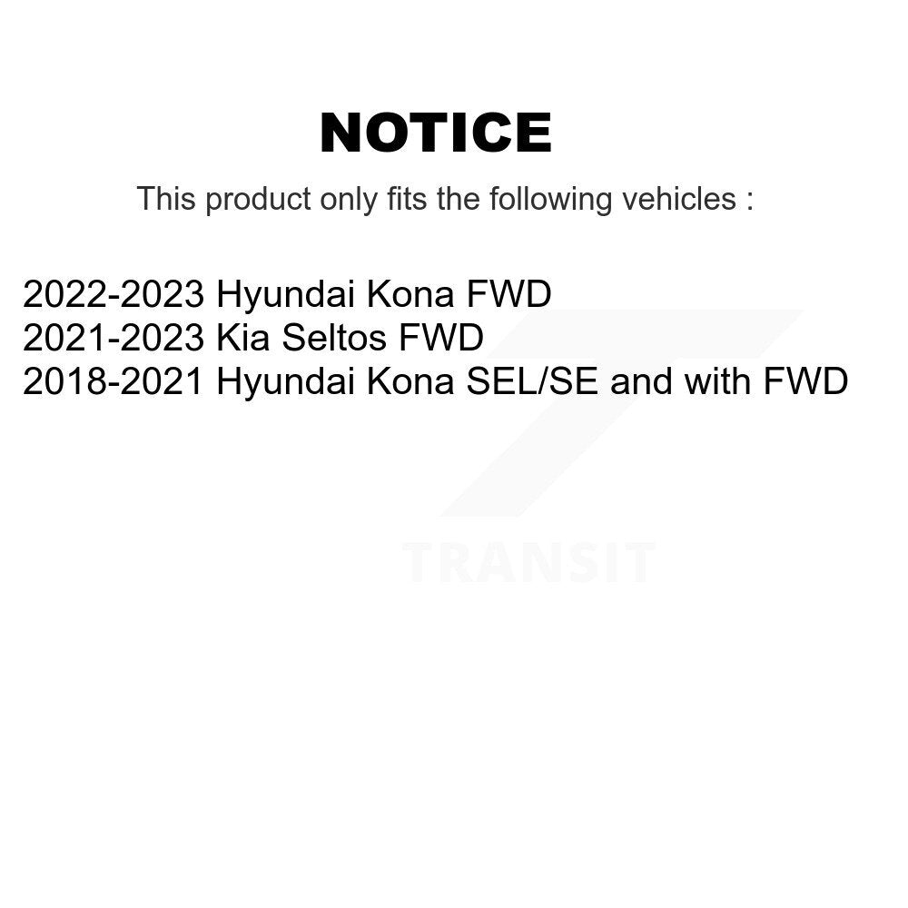 Disc Brake Caliper Front Left SLC-SCB5179 For Hyundai Kona Kia Seltos