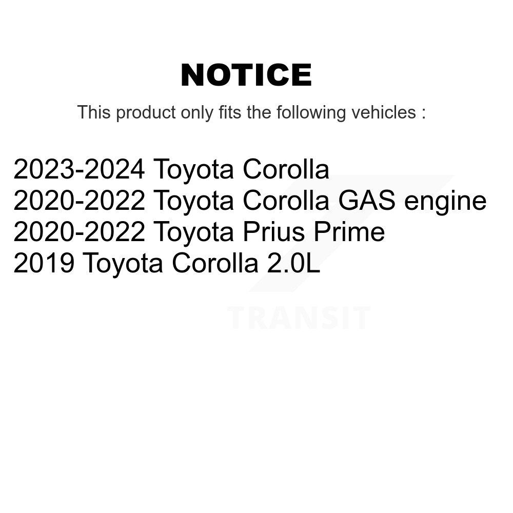 Disc Brake Caliper Front Right SLC-SCB5688 For Toyota Corolla Prius Prime