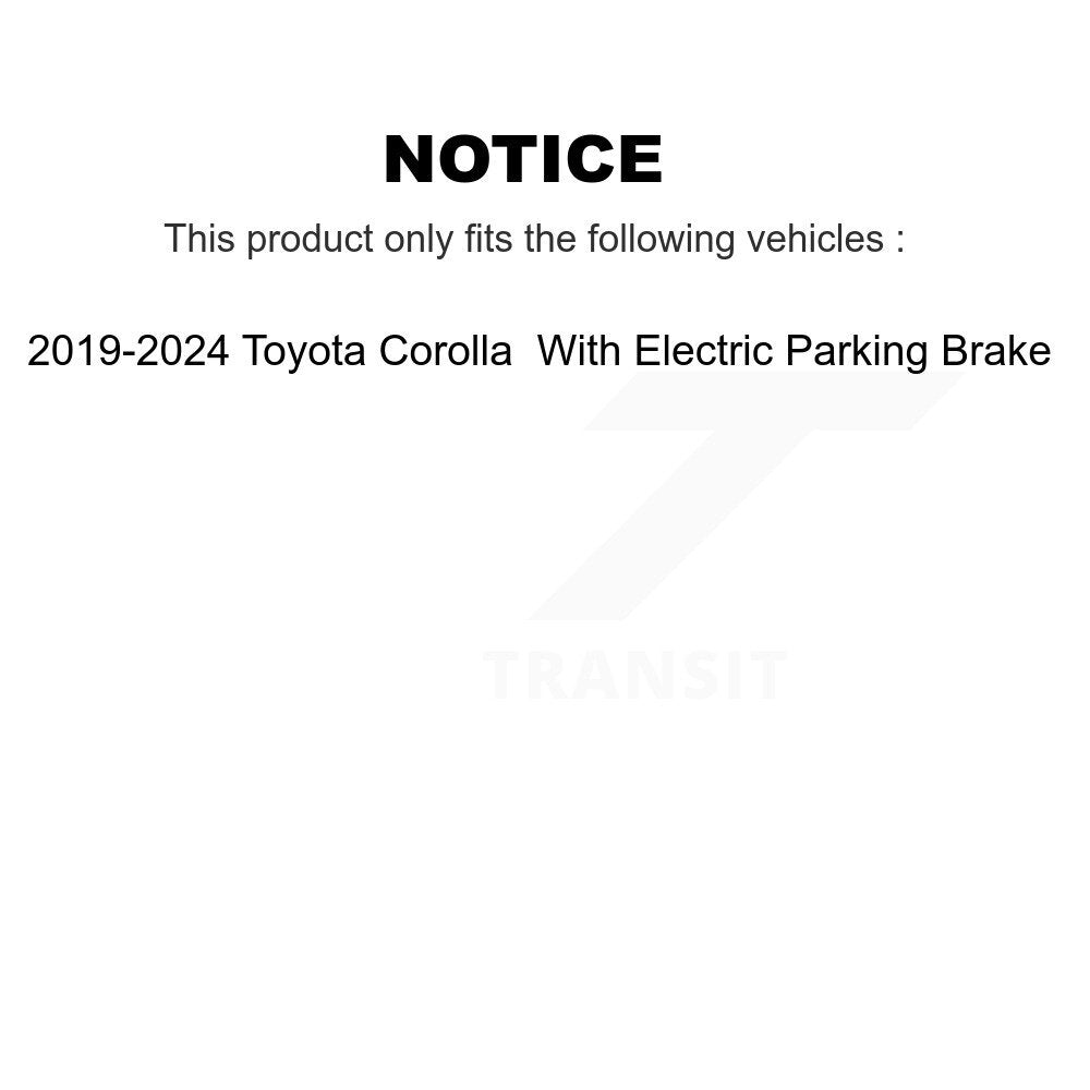 Disc Brake Caliper Rear Left SLC-SCB5689 For Toyota Corolla