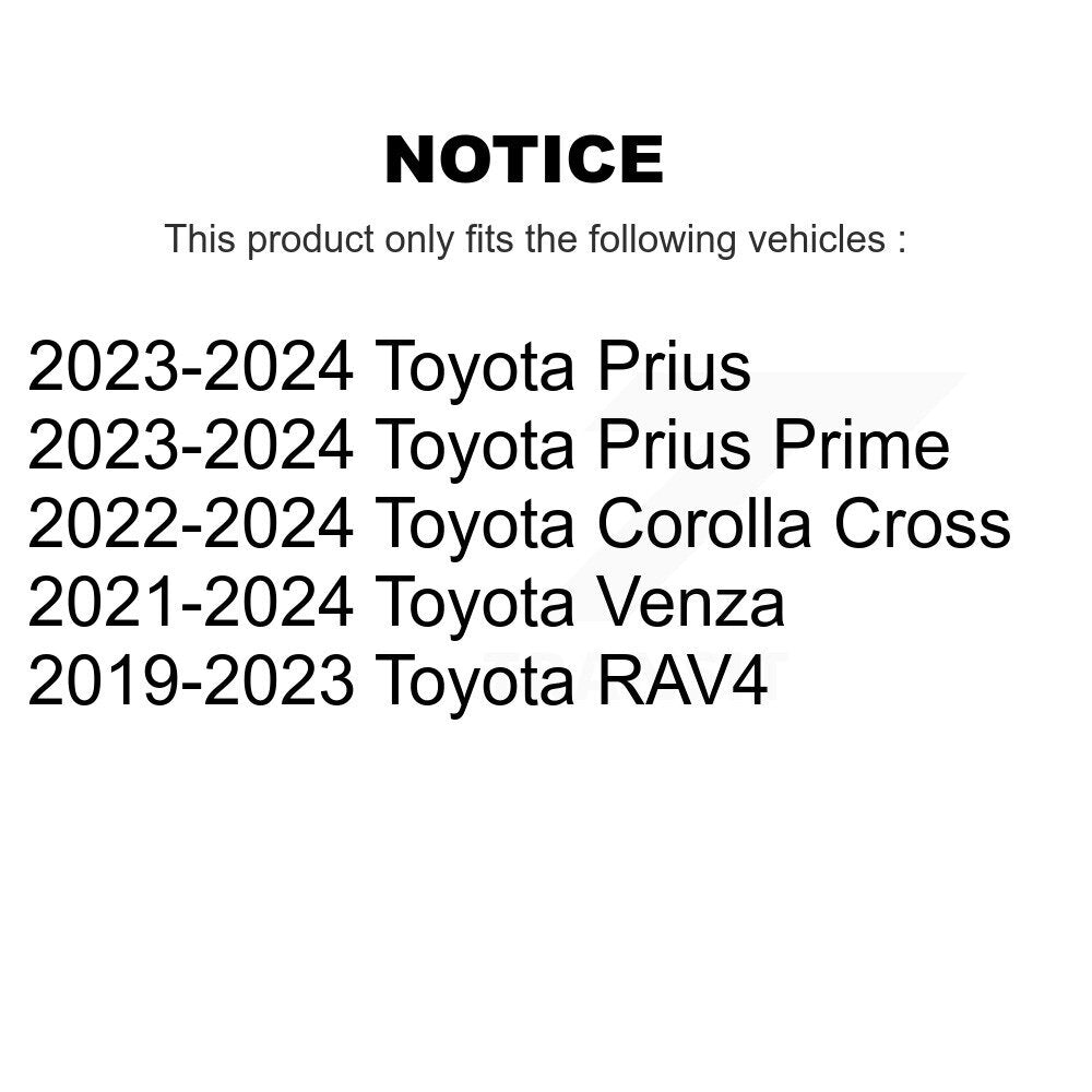 Brake Caliper Rear Left SLC-SCB5691 For Toyota RAV4 Corolla Cross Venza Prius