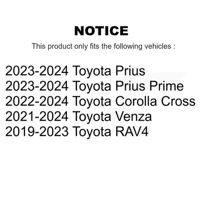 Brake Caliper Rear Left SLC-SCB5691 For Toyota RAV4 Corolla Cross Venza Prius