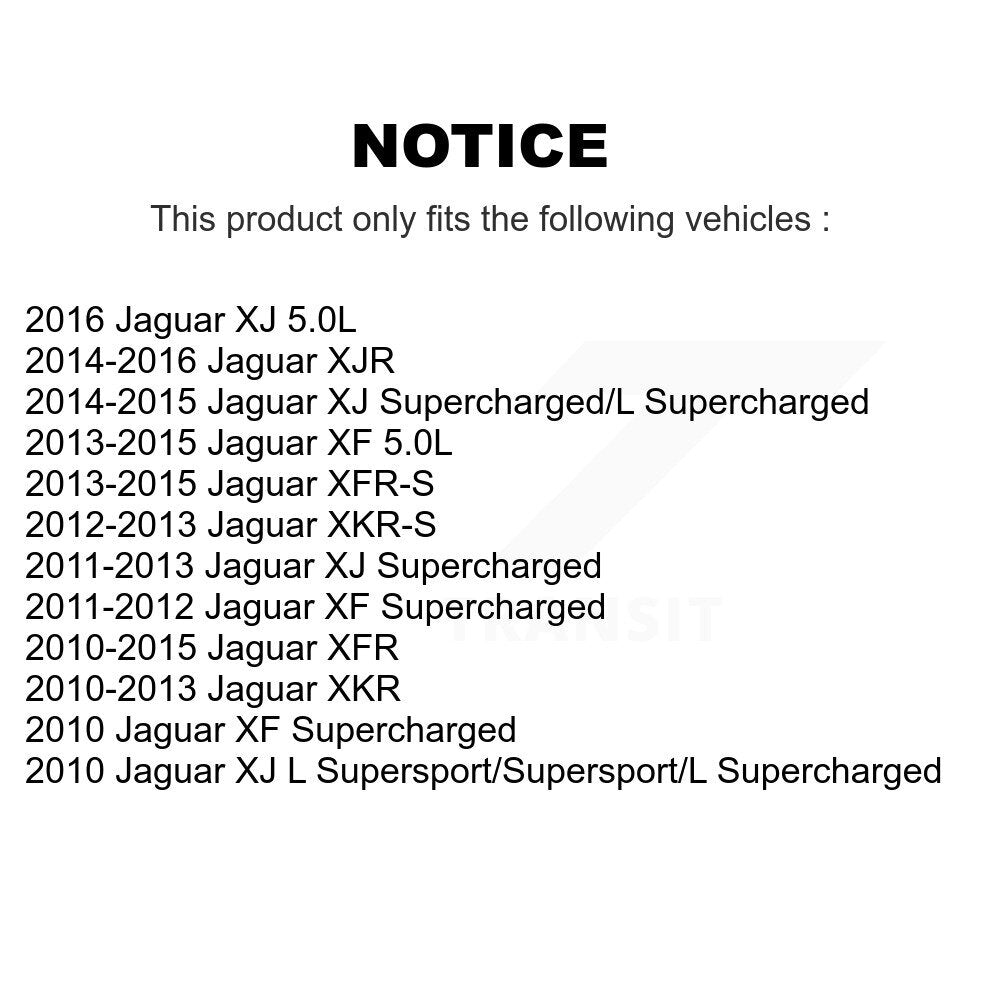 Ceramic Disc Brake Pads Rear TEC-1449 For Jaguar XF XJ XKR XFR XKR-S XFR-S XJR