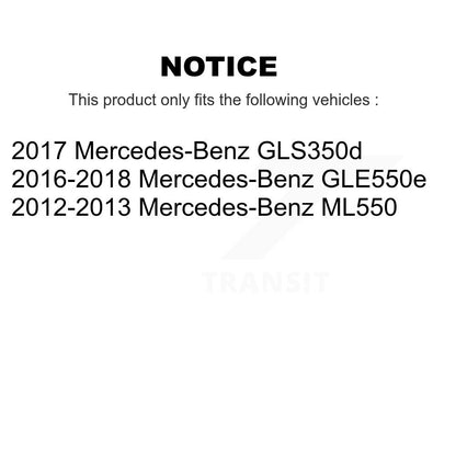 Ceramic Disc Brake Pads Front TEC-1636 For Mercedes-Benz GL350 ML550 GL550 GL450
