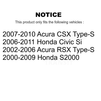 Ceramic Disc Brake Pads Front TEC-829 For Honda Civic Acura CSX RSX S2000