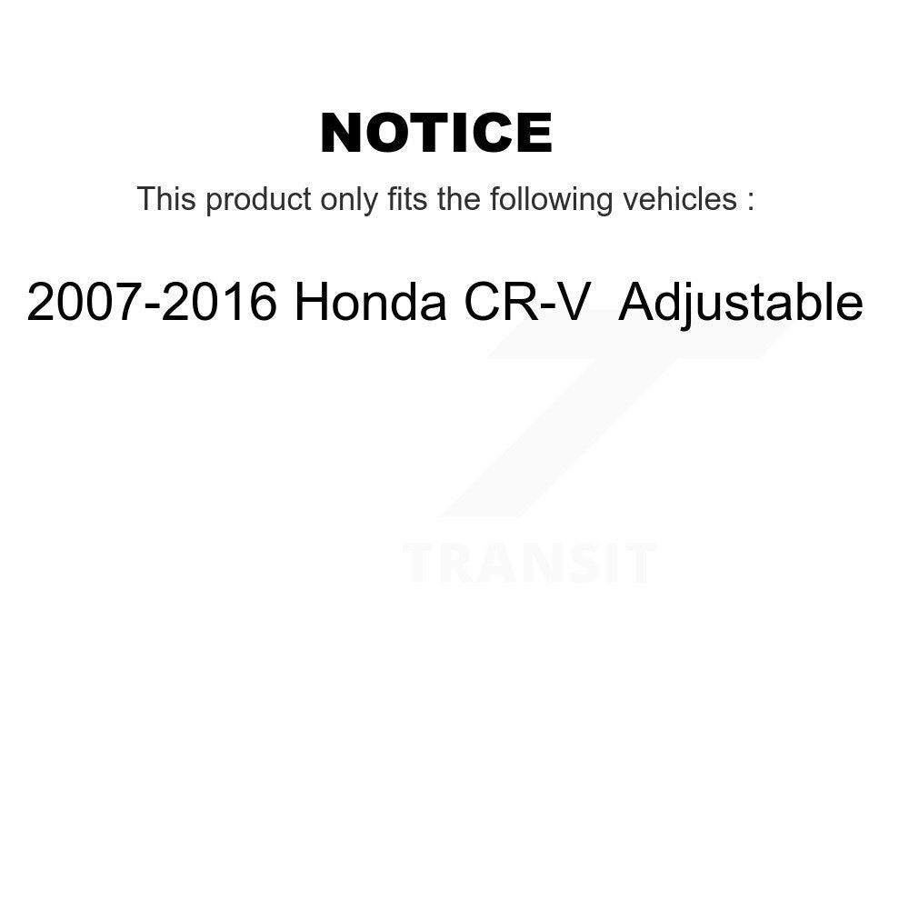 Suspension Control Arm Right Upper TOR-CK100046 For 07-16 Honda CR-V Adjustable
