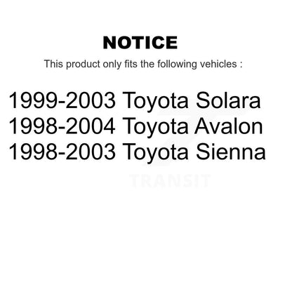 Suspension Control Arm Ball Joint Assembly Front Left Lower TOR-CK620579 For