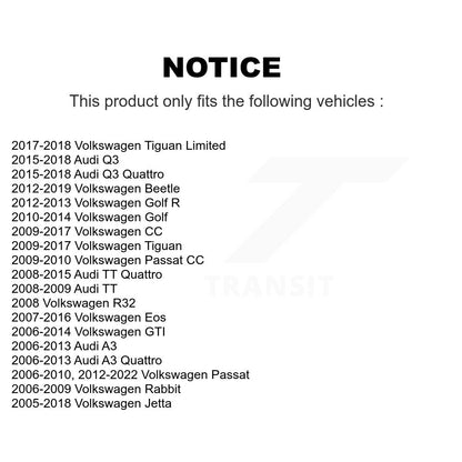 Suspension Control Arm Rear Lower Rearward TOR-CK642309 For Volkswagen Jetta GTI