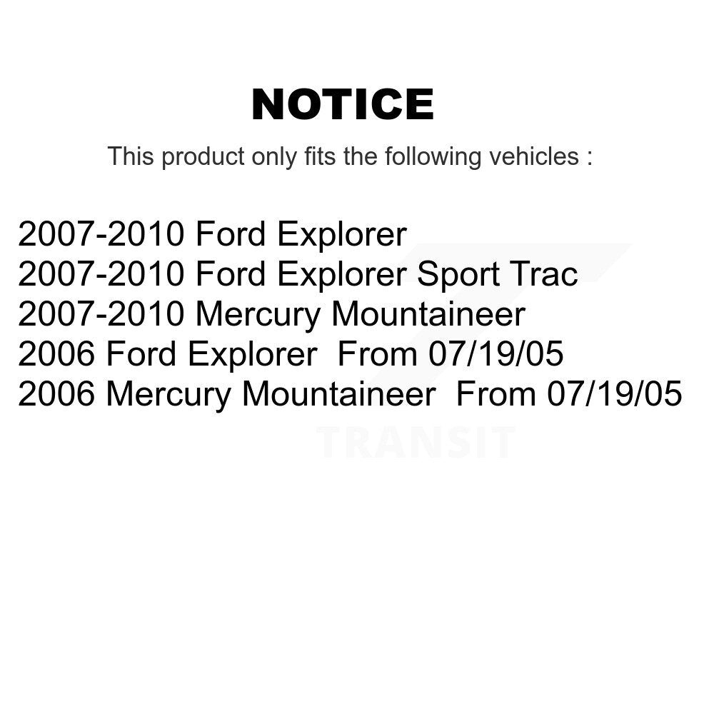 Suspension Control Arm Ball Joint Assembly Front Left Upper TOR-CK80723 For Ford