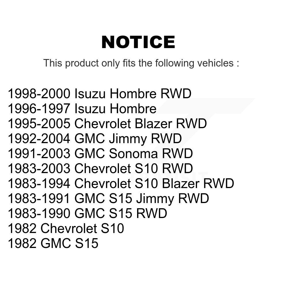 Steering Center Link Front TOR-DS1047 For Chevrolet GMC S10 Blazer Sonoma Jimmy