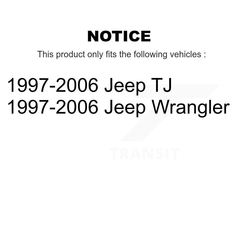Steering Tie Rod End Front Right Outer TOR-DS1430 For 1997-2006 Jeep Wrangler TJ