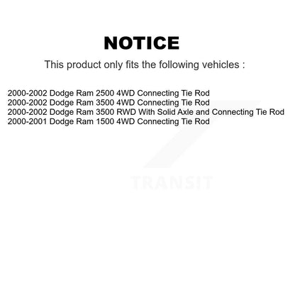Steering Tie Rod End Front Right Outer TOR-DS1460 For Dodge Ram 2500 1500 3500