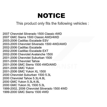 Steering Center Link Front TOR-DS300010 For Chevrolet GMC Silverado 1500 Sierra
