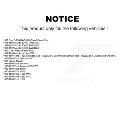 Steering Tie Rod End Front Left Outer TOR-ES2215L For Ford F-150 F-250 F-350 II