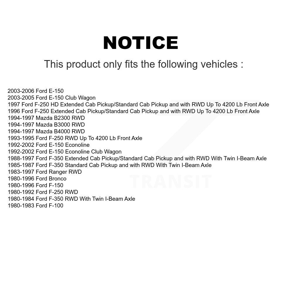 Steering Tie Rod End Front Right Outer TOR-ES3342R For Ford F-150 F-250 F-350 HD