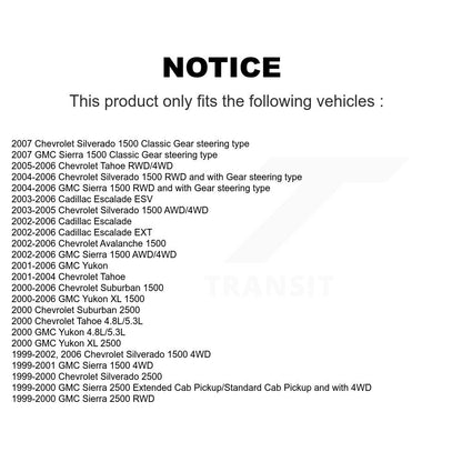 Steering Tie Rod End Front Outer TOR-ES3493T For Chevrolet GMC Silverado 1500 XL