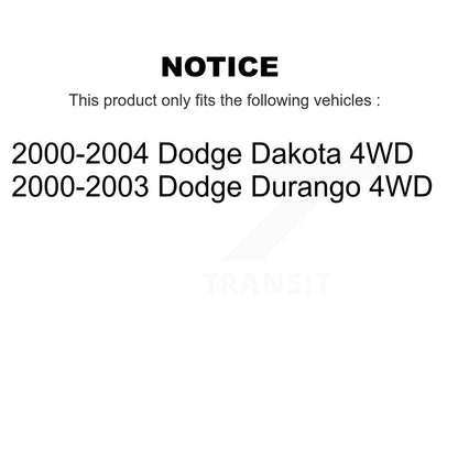 Steering Tie Rod End Front Right Outer TOR-ES3572 For Dodge Dakota Durango 4WD