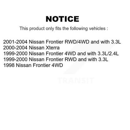 Steering Tie Rod End Front Inner TOR-ES3660 For Nissan Xterra Frontier