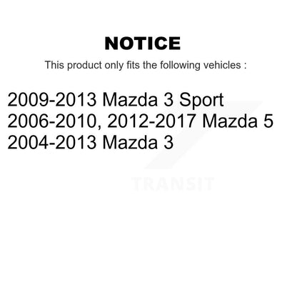Steering Tie Rod End Front Left Outer TOR-ES800026 For Mazda 3 5 Sport